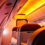 An image showing Turkish Business Airlines interiors.