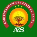 An image showing the official emblem of the Confederation of Sahel States (AES).