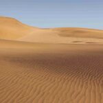 An image showing the stunning landscape of the Namibia Desert.