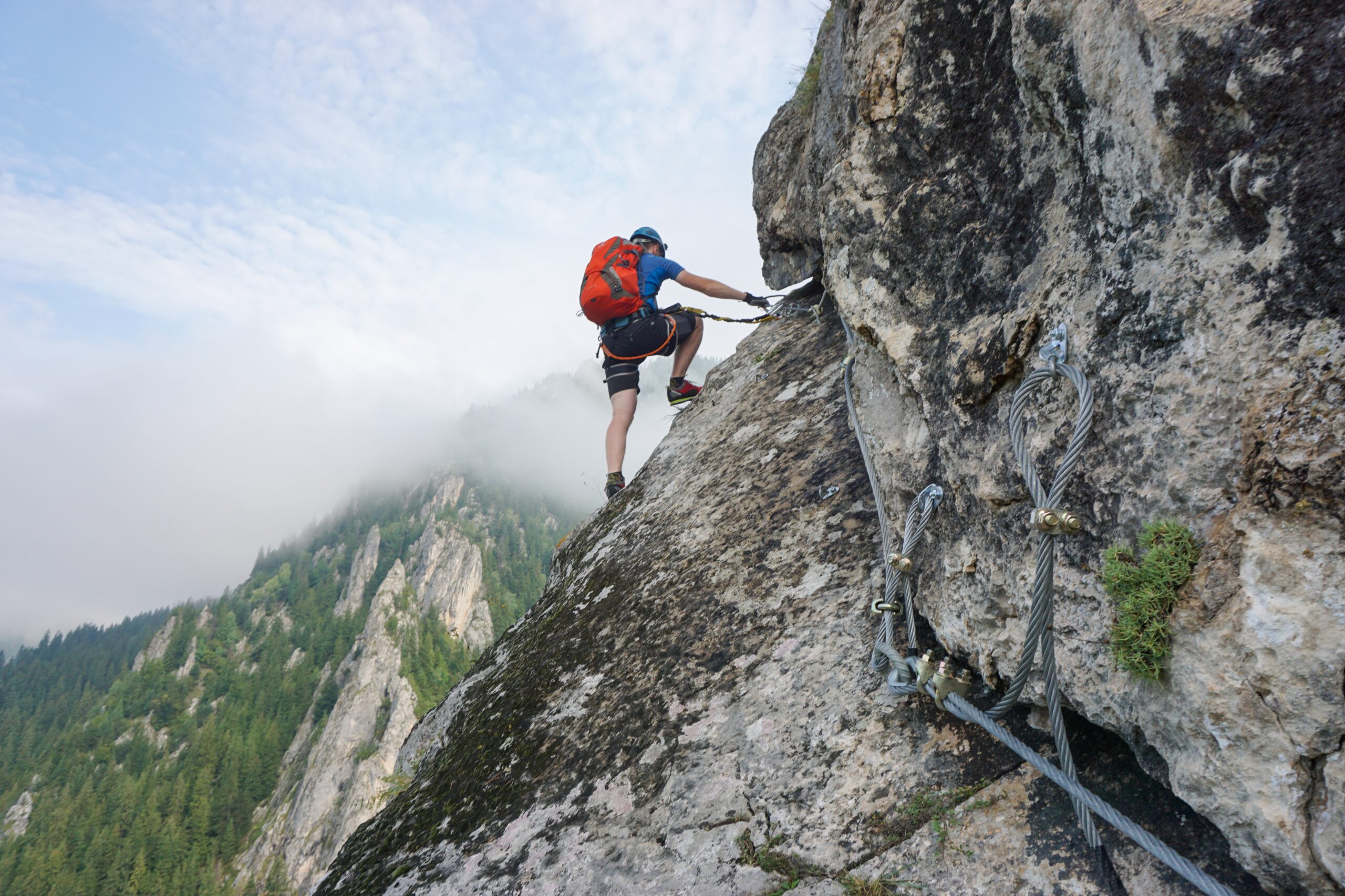 mountain climbing