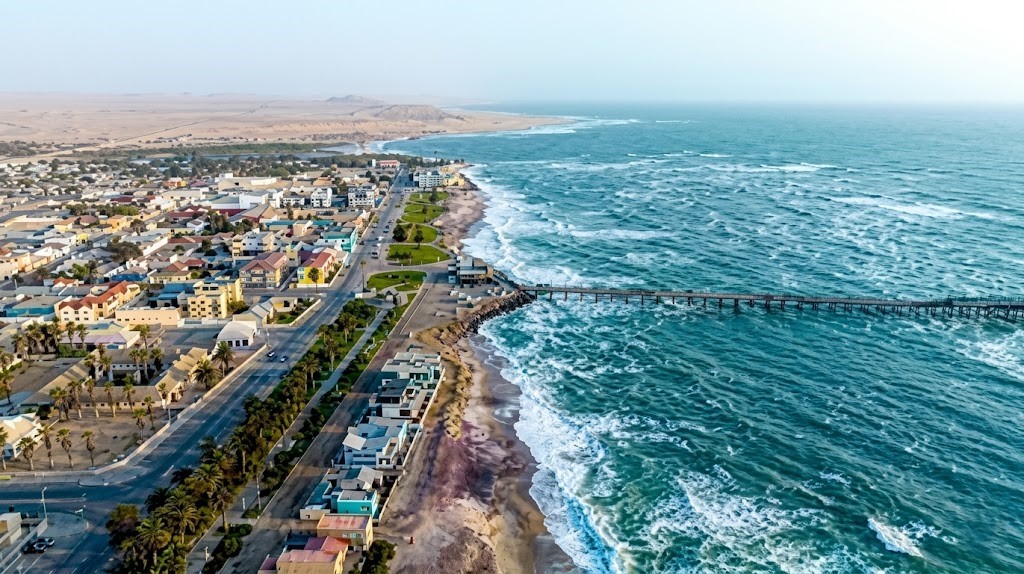 Swakopmund near the ocean