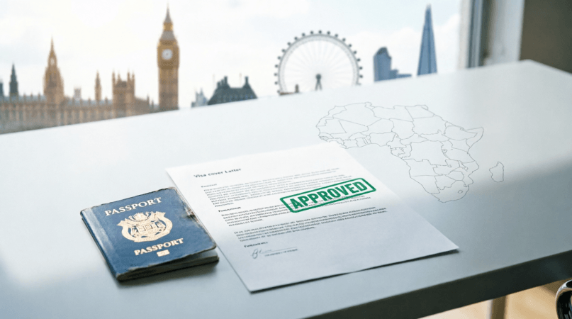 UK visa cover letter